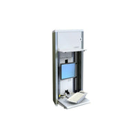 ErgotronMD – Armoire murale ajustement vertical StyleViewMD 60-595-062-Taille : Ouvert : 60,6 haut. x 27,2 larg. X 6,75 prof. (po)/Fermé : 60,6 haut. x 27,2 larg. x 20,6 prof. (po)