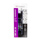 Stylo à double pinceau Tombow Citrus 10Pk Set-Pointe de pinceau flexible et résistante de haute qualité et stylo de marquage à pointe fine ferme.
