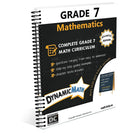 Dynamic Math - Cahier d'exercices, Atlantique, 7e année-Le classeur contient des instructions, des exemples et des questions pratiques