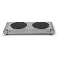 Salton - Cuisinière portable à infrarouge-Convient à tous les types d’ustensiles de cuisson, y compris le verre et l’aluminium