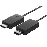 Microsoft - Adaptateur d'affichage sans fil V2 (P3Q-00020)-Projetez vos idées et collaborez en temps réel en branchant l'adaptateur à un projecteur ou moniteur de salle de conférence