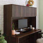 Sauder - 427446 La Collection Affirm Surmeuble - Finition Noble Elm-Finition Noble Elm, Bois d'ingenierie