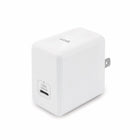 LOGiiX - Chargeur mural USB PD Power Plus 65 W - Blanc-Charge 3 fois plus rapidement dans les 45 premières minutes par rapport aux chargeurs muraux ordinaires