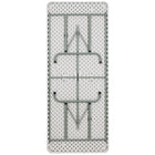 Flash Furniture – Table pliante à hauteur réglable de 72 po, blanc granit, blanc granit (RB3072ADJ)-Capacité de charge statique de 330 lb
