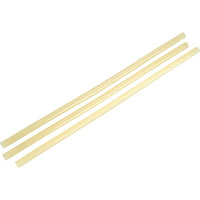 Outils Aurora – Bâtons de colle haute température - 7/16 x 15 po - ambré - 50/paquet-Utilisations recommandées : toutes températures, matériaux poreux comme des boîtes en carton ondulé ou du bois