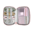 Basic Tech - Organisateur d'accessoires pour câbles / alimentation - Rose-Fermeture à glissière durable