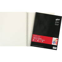 Studio Pro - Carnet de croquis, reliure spiralée, 100 pages, 11 x 14 po-Carnet de croquis de papier de qualité supérieure en spirale double offrant un papier polyvalent, idéal pour les croquis au fusain, au pastel ou au crayon
