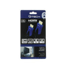 CJ Tech – Câble HDMI 2.0 3D 4K avec Ethernet, 6 pi-Résolution compatible : HD, 4K, 3D Blu-ray