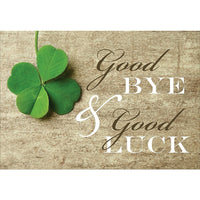 ALine Greetings – Cartes d'Adieux/bonne chance, montgolfière, Goodbye and Good Luck, paq./18-Papier non couché de qualité supérieure
