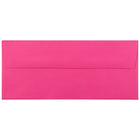 JAM Paper Enveloppes à fermeture gommée Brite Hue, format livret, 4 1/8 x 9 1/2 po, rose fuchsia éclatant, paq./100-Rose fuchsia éclatant