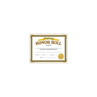 Rouleau de certificat d'honneur de 8 1/2" x 11" de Trend Enterprises, paquet de 180-Reconnaissez les réalisations spéciales avec grâce et style. Convient aux étudiants plus âgés et aux adultes.