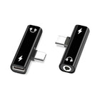 SPEEDEX 2 In 1 Type-C to 3.5mm Audio & Type-C Charging Port adapter-Petit et portable