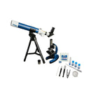 Explore One - Ensemble de microscope et telescope Apollo-Explorez tout, du sol aux etoiles, avec cet ensemble de telescope de 40 mm et de microscope 900x.