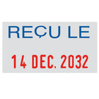 Trodat - Petit timbre dateur 4850 - "Reçu le"-Auto-encreur  