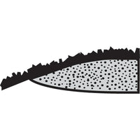 Wearwell – Tapis Diamond-Plate avec GritWorks! nº 416, standard 9/16 po, 2 pi x 3 pi, noir-Idéal pour les endroits principalement secs avec un léger excédent de pulvérisation ou là où la graisse et l'huile s'accumulent sur le tapis