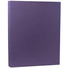 Jam Paper Papier texturé, 8 1/2 x 11 po, violet foncé, 500 feuilles/rame-Taille : 8 1/2 x 11 po