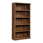 Sauder Miscellaneous Storage Bibliothèque avec 5 Tablettes - 69.76" H - Finition Grand Walnut (426424)-Le Standard - Finition Grand Walnut - Bois D'ingénierie