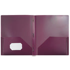 Staples - Couvertures de rapport personnalisables, couleurs tendance variées-Pochette découpée sur la couverture avant pour les cartes professionnelles