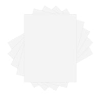 Lettermark - Papier couverture vélin bristol, 67 lb, blanc, 8 1/2 po x 11 po, paquet de 250-Finis : lisse et vélin
