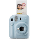 FujiFilm - Appareil instantané Instax Mini 12 - Bleu pastel-Formes bombées donnant un aspect «gonflé» au boîtier