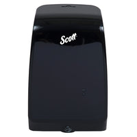 Distributrice électronique à cartouche de produits pour les soins de la peau sans contact Scott, 1,2 litre, fumée (noire)-Dimensions de la distributrice de produits pour soins de la peau : 7,29 po x 11,69 po x 4,0 po, 1 distributrice noire (fumée) par caisse