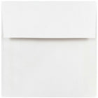 JAM Paper Enveloppes, 5 x 5 (po), blanches, 250/paquet-Enveloppes blanches
