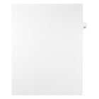 Mark Maker – Onglets séparateurs juridiques blancs, 1/25 onglets, format lettre, sans trous, numéro 131, 25/paquet-Onglets séparateurs blancs, 1/25 onglets
