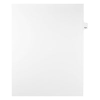 Mark Maker – Onglets séparateurs juridiques blancs, 1/25 onglets, format lettre, sans trous, numéro 131, 25/paquet-Onglets séparateurs blancs, 1/25 onglets