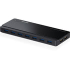 TP-LINK - Concentrateur USB 3.0 à 7 ports avec 2 ports de charge-Les ports USB 3.0 permettent des vitesses de transfert de jusqu'à 5 Gbps, 10 fois plus rapide que les ports USB 2.0