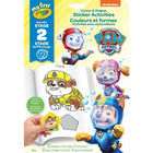 Crayola – Couleurs et formes Paw Patrol-Inclut : 32 pages d'activités et de coloriage et 4 feuilles d'autocollants