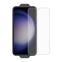 AXS - ARMORGlass Pro 2.5D Protecteur d'ecran avec plateau d'installation pour Samsung Galaxy S23+-Durete 9H et resistant aux rayures