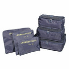 NICCI Organisateurs de Bagage et Valise-Ensemble de bagages 6 pièces.