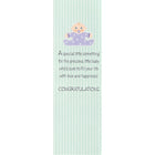 Rosedale – Cartes de souhaits et enveloppes « Money Holder Baby Shower », 3 3/4 x 7 1/4 po, 12/paquet (15499)-Cartes de souhaits de qualité comparable à celles qu’on retrouve dans un magasin spécialisé