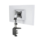 ShoppingAll - Bras vertical pour moniteur LCD Support de bureau/bras pour moniteur-Blanc-Ce support de bureau entièrement réglable peut être fixé à l'aide d'une pince en C ou d'un passe-fil sur n'importe quelle surface de travail.