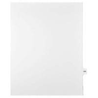 Mark Maker – Onglets séparateurs juridiques blancs, 1/15 onglets, format lettre, sans trous, numéro 102, 25/paquet-Onglets séparateurs blancs, 1/15 onglets