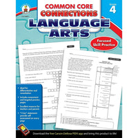 Livre numérique : Carson Dellosa - Common Core Connections Language Arts, 104611-EB, 4e année-Vous recevrez deux courriels : le premier confirmant la totalité de votre commande et le second comportant un lien de téléchargement. Vous pourrez utiliser le lien de téléchargement immédiatement ou plus tard, comme vous le voulez.