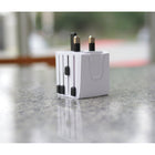 SKROSS - Adaptateur de Voyage Monde MUV Micro - Blanc-Garantie limitée d'un an du fabricant