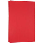 JAM Paper Papier recyclé de couleur vive, 8 1/2 x 14 po, rouge, 200/paquet-Taille : 8 1/2 x 14 po