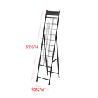 FuTECH - Porte-brochures avec 8 pochettes - 10,5 l x 52,5 H po - Noir-taille: 10.5 l x 52.5 H po