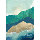 Chronicle Books - Un Dessin par Jour: L'Horizon-Couverture illustrée avec une superbe illustration du soleil à l’horizon par SpaceFrog Designs