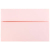 JAM Paper Enveloppes format invitation avec fermeture gommée, 5 1/2 x 8 1/8 po, rose pastel pâle, 1000/paquet-Rose pastel pâle
