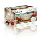 Euro Cuisine – Yaourtière automatique YM100 avec minuterie automatique + 7 bocaux de 6 oz, blanc-Fonction de mise hors tension automatique