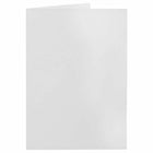 JAM Paper - Cartes pliantes vierges, format A6, 4-5/8 po x 6-1/4 po, blanches, paquet de 25-Taille : 4,625 x 6,25 pouces (s’intègre parfaitement dans une enveloppe A6)