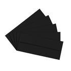 JAM Paper Enveloppes commerciales no 10, 4,125 x 9,5 po, noir, 1000/paquet (2112730b)-Fermeture gommée