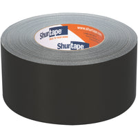 Ruban à conduits de toile colore classe performance Shurtape PC 618 - 72mm l x 55m L - Noire-Ruban à conduit