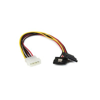 StarTech – Câble adaptateur d'alimentation interne LP4 mâle vers 2 x SATA femelle, 12 po-Câble répartiteur