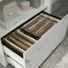 Sauder - La Collection Hudson Court Classeur lateral - Finition Pearl Oak-Fini sur tous les côtes pour d'emplacement polyvalentes.