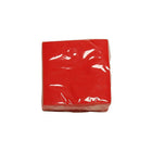 JAM Paper Serviettes à boissons - Petites - 5" x 5" - Rouge - Paquet de 600 (5255620729b)-Petites, 5 x 5 po
