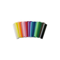 Dennecrepe Corp – Papier crêpe, 20 po x 7,5 po, vert pâle, paq./12 feuilles-Feuilles de papier crêpe aux couleurs brillantes, résistantes et ignifuges et qui peuvent être façonnées et étirées en presque n'importe quelle forme