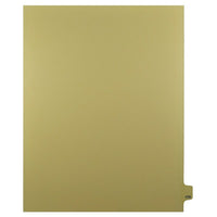 Mark Maker – Onglets séparateurs juridiques beiges, 1/25 onglets, format lettre, sans trous, numéro 174, 25/paquet-Onglets séparateurs beiges, 1/25 onglets